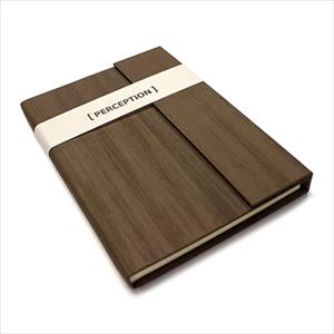Sổ ghi chép PaperLuxe Magnetic Flap Notebook A6/96L màu nâu